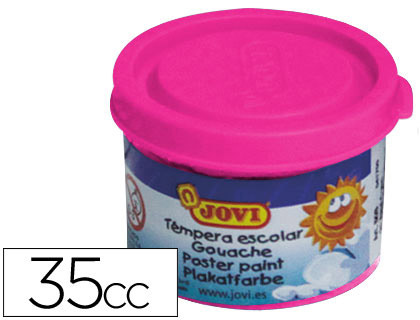 Bote 35 ml. témpera escolar Jovi magenta